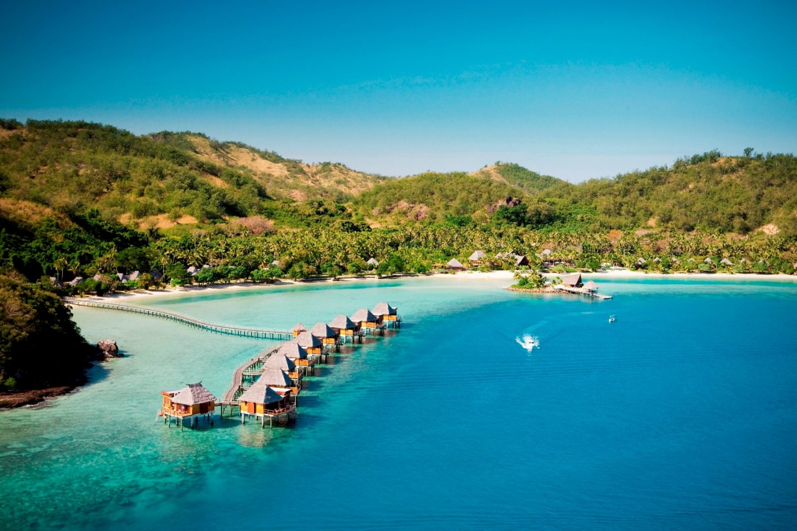 Fiji Overwater Bungalow Honeymoon Resort - Likuliku Resort - Adult Only